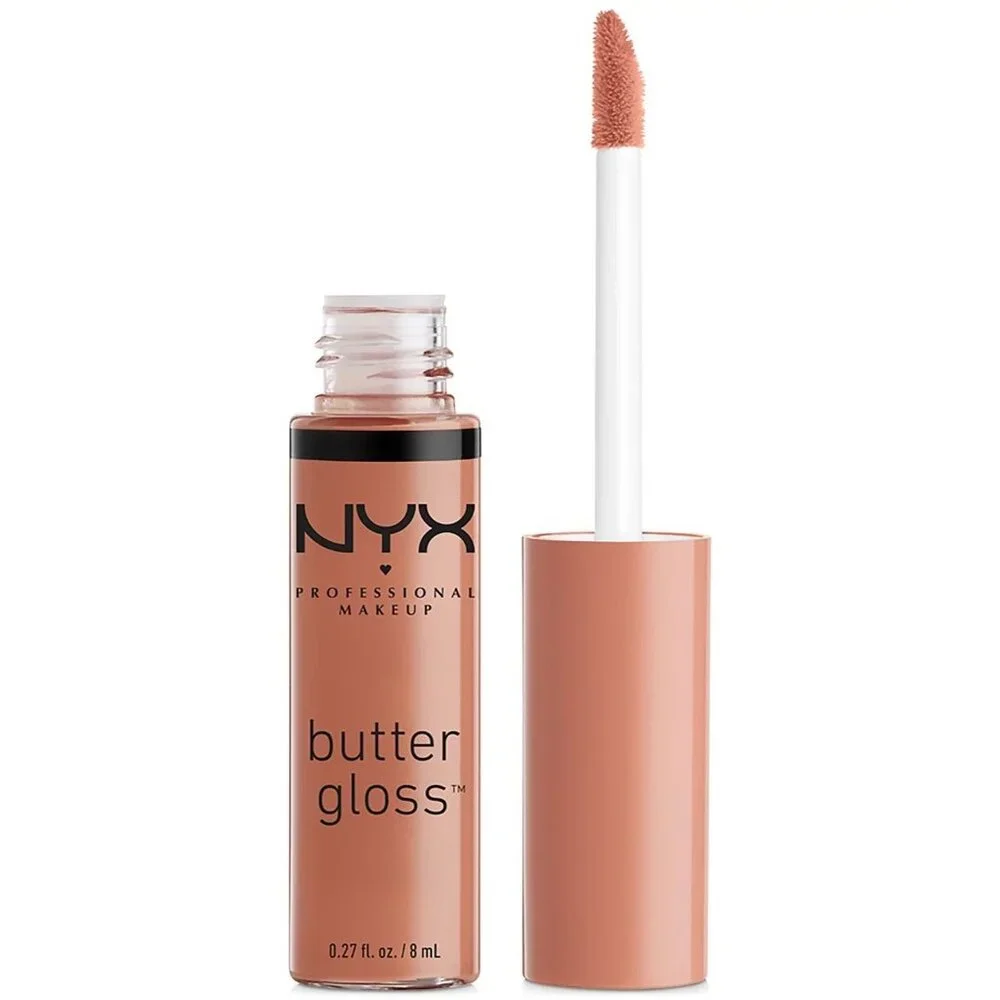 NYX Professional Butter Gloss Lip Trio Set Crème Brûlée Fortune Cookie Madeline